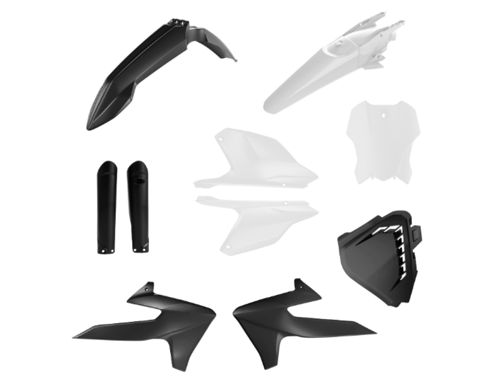 Acerbis FULL KIT vhodný na Triumph TF250X 24->, TF450RC 25->- Black / white