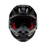 Alpinestars Supertech M10 Solid Black Glossy Crabon