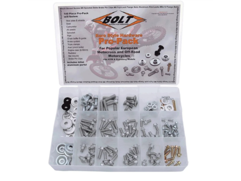 Velká sada BOLT šroubů vhodná na KTM / HQV / GASGAS