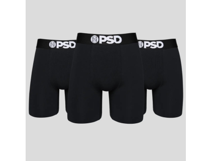 PSD Cotton Solids Black 3 Pack Men Underwear