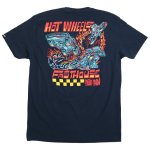 Fasthouse - triko Hot Wheels Stunt Show Tee Midnight Navy