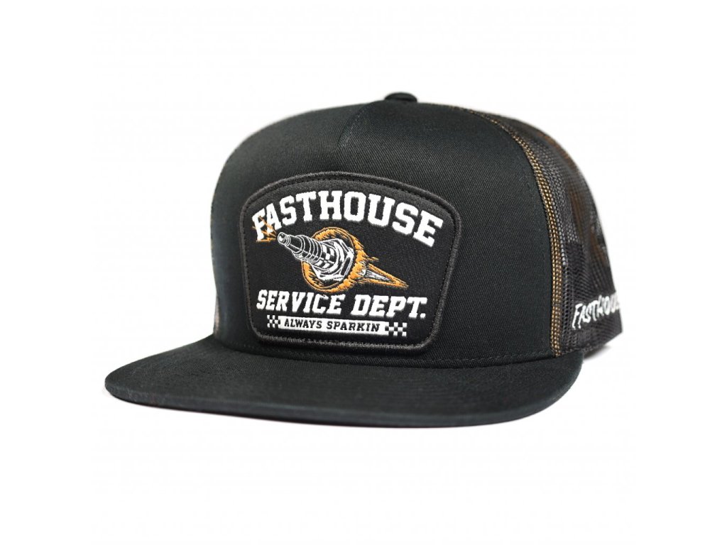 Fasthouse - kšiltovka Ignite Hat Black