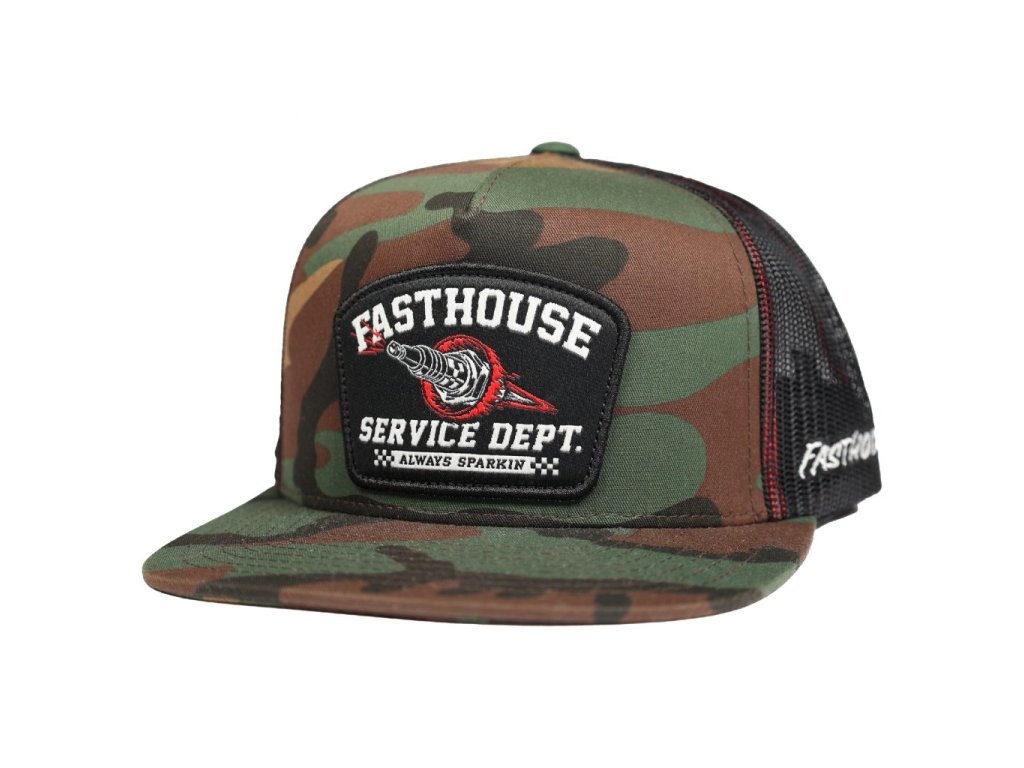 Fasthouse - kšiltovka Ignite Hat Camo