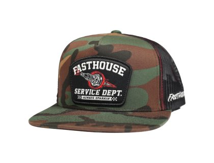 Fasthouse - kšiltovka Ignite Hat Camo
