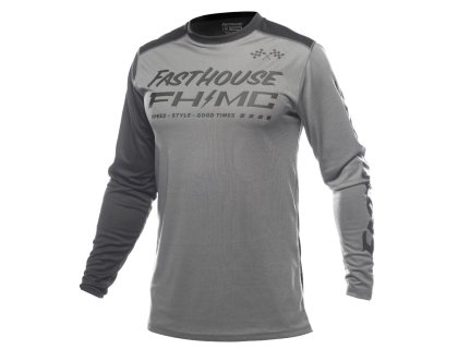 Fasthouse Carbon Method Jersey Gray Black
