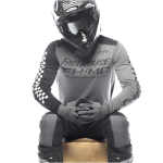 Fasthouse Carbon Method Jersey Gray Black