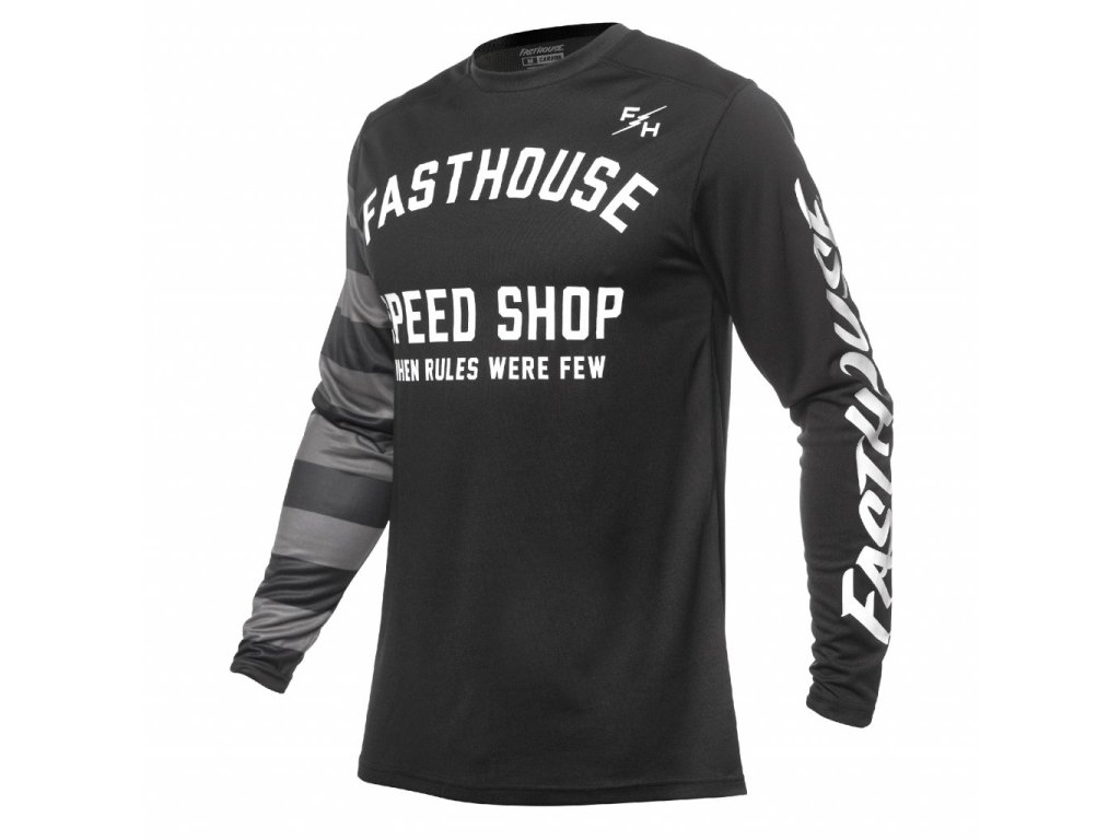 Fasthouse Carbon Eternal Jersey Black Black