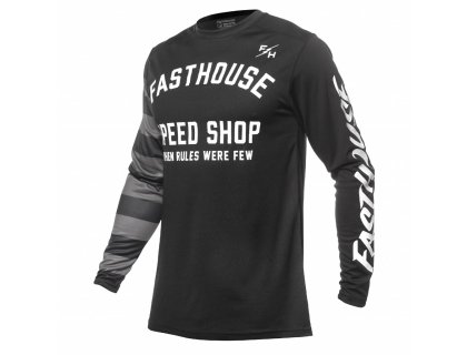 Fasthouse Carbon Eternal Jersey Black Black