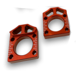BUD Racing - dorazy osy zadního kola - Kawasaki KX/KXF - red