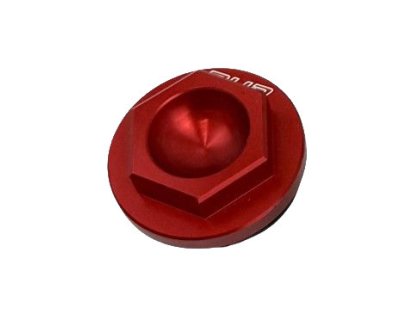 BUD Racing - nalévací zátka oleje - Kawasaki - Red