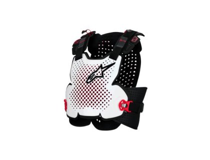 Alpinestars - Chest Protector A4 PLasma Black Red White (XL-XXL)